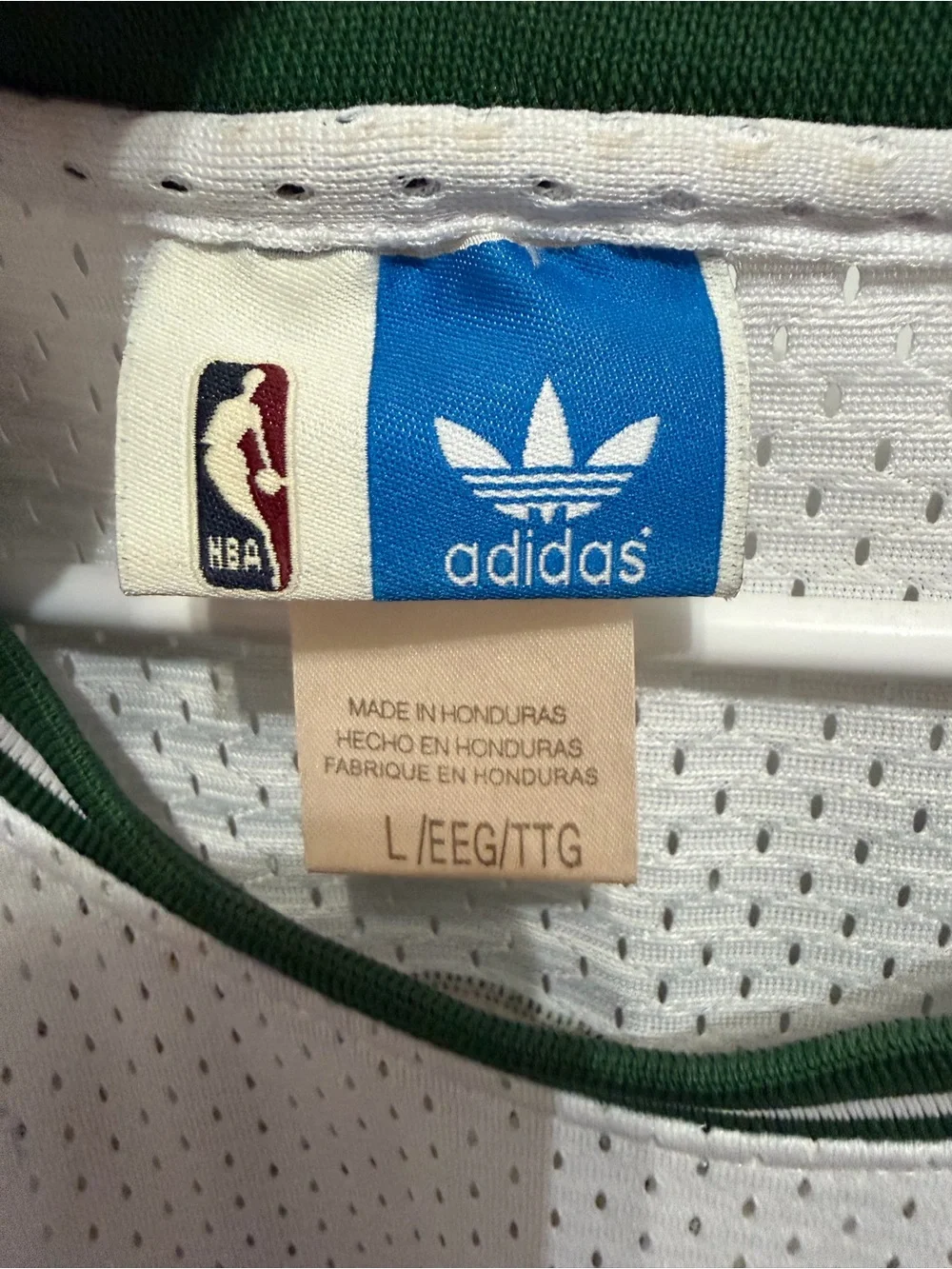 Adidas Larry Bird Boston Celtics #33 Basketball Jersey